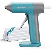Deals on Tilswall W106 Rapid 30s Preheat Hot Glue Gun w/20x Glue Sticks