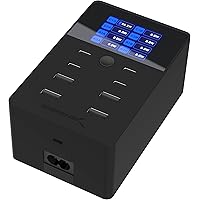 Deals on SABRENT 252W 8-Port USB PD 3.0 Charger with LCD Display