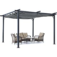 Deals on ABCCANOPY 11x11 Patio Pergola Outdoor Sun Shade Canopy