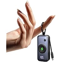 INIU P81 Keychain 5000mAh 20W PD Portable Charger w/ USB-C Cable Deals