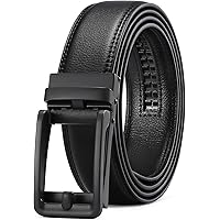 Deals on Sendefn Mens Leather Automatic Adjustable Click Buckle Belts