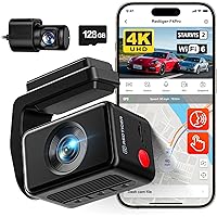 Deals on REDTIGER F4 Pro 4K Dash Cam Front and Rear w/128GB Card