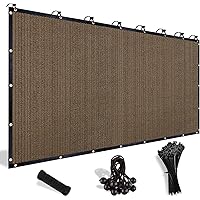 Deals on Shade&Beyond 90% Sun Shade Cloth with Grommets 8x12ft