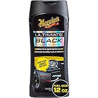 Deals on Meguiars Ultimate Black Plastic Restorer 12oz