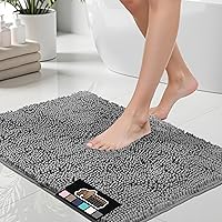 Deals on Gorilla Grip Bath Rug Mat 24-inch x 17-inch