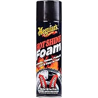 Deals on Meguiars G13919 Hot Shine Tire Foam Aerosol Tire Shine 19oz