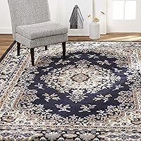 Deals on Home Dynamix Premium Sakarya Medallion Area Rug 7ft8in x 10ft7in