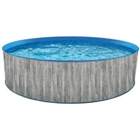 Blue Wave Capri 12ft Round 36-in Deep Steel Wall Swimming Pool Deals