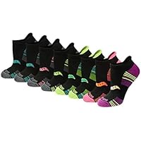 Deals on 8-Pairs Saucony Women's RunDry Performance Heel Tab Athletic Socks