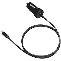 AmazonBasics 3ft 12W Car Charger w/Lightning Cable for iPhone Deals