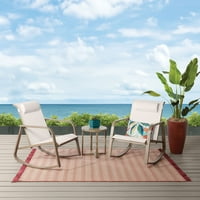 Mainstays Dashwood 3-Piece Steel Outdoor Rocker Chat Set Deals
