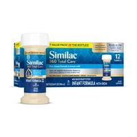 12-Pack Similac 360 Total Care Ready-to-Feed Baby Formula 2oz Deals